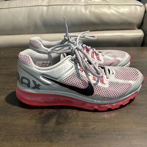 Nike Airmax 360 hot pink silver and black 7Y/W8.5